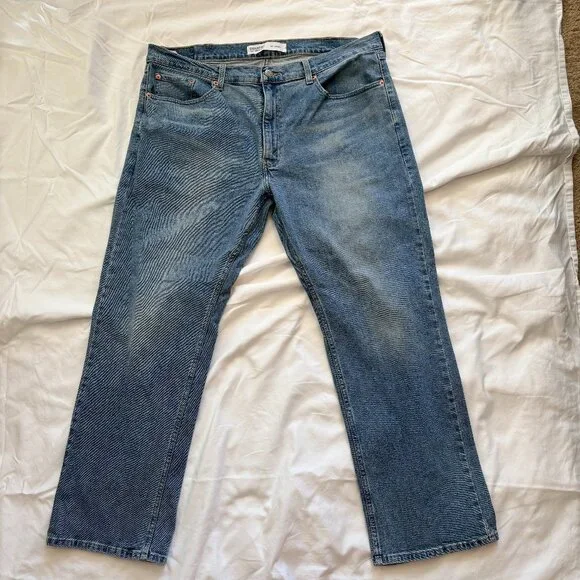 🔥 LEVI’S Signature S61 Relaxed Fit Jeans | Medium Wash | 38x30 | Classic Casual - Picture 2 of 7